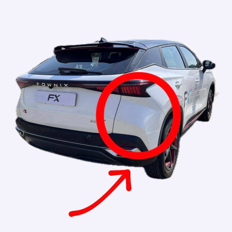 گوشه سپر عقب فونیکس FX